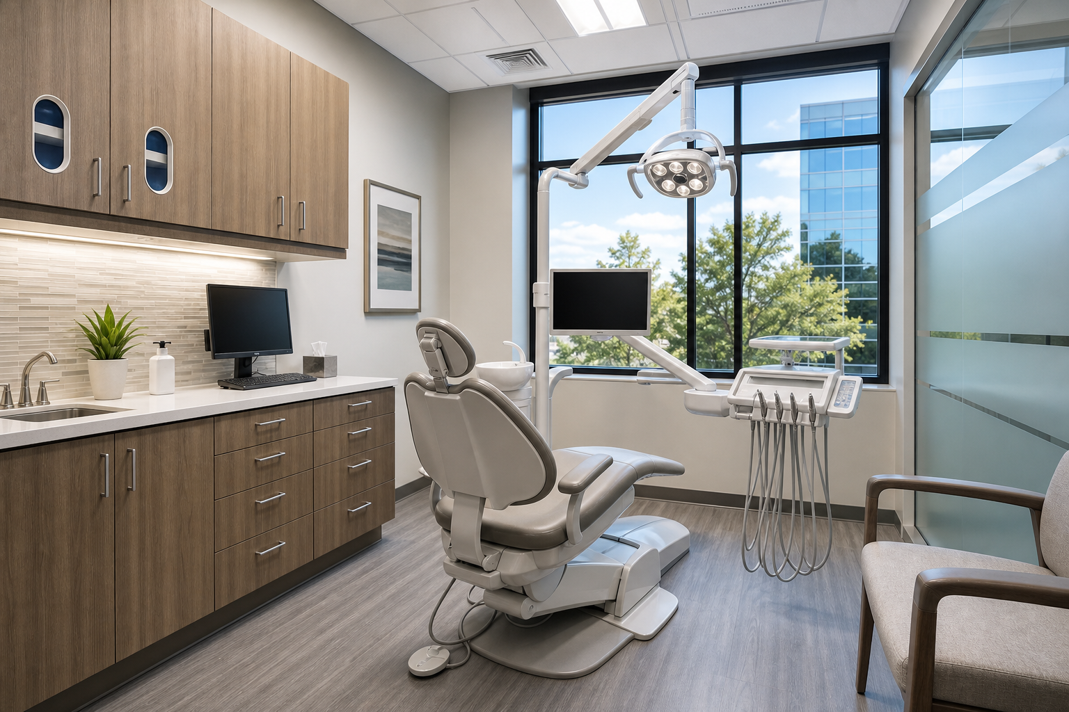 Healthcare medical office interior